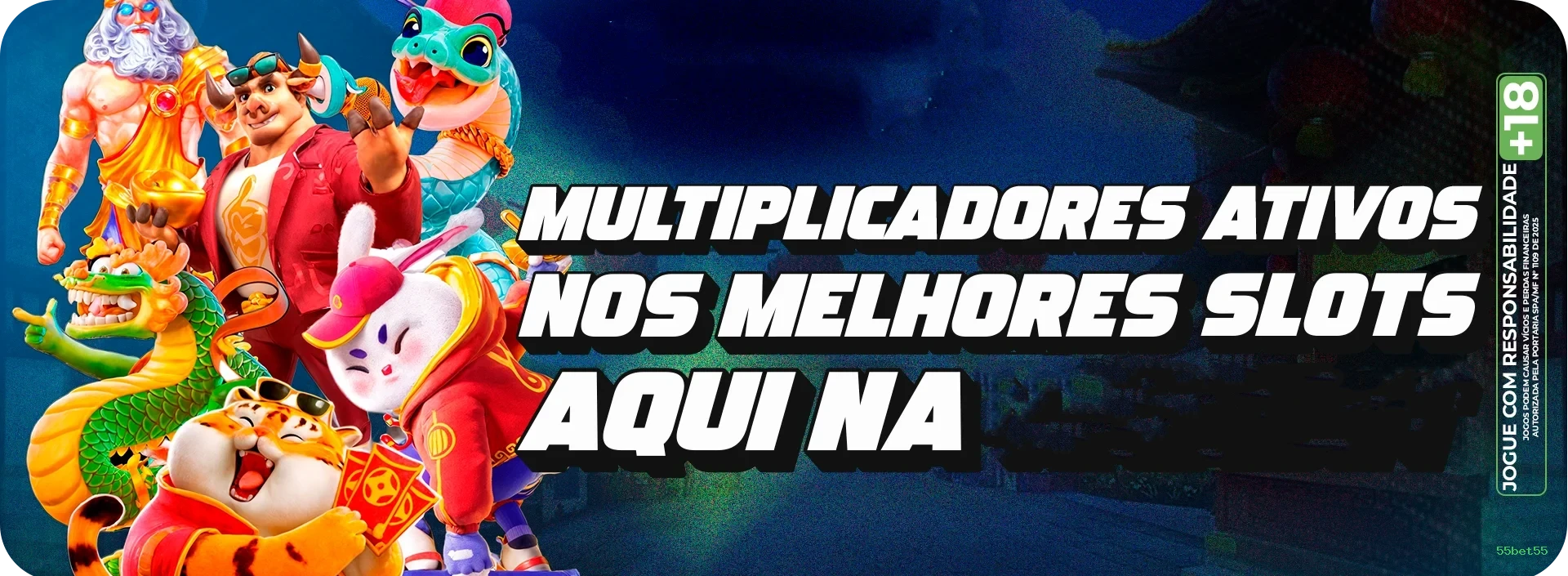 Slots online da 55bet55 com jackpots progressivos